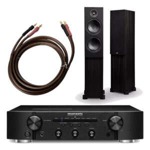 MARANTZ / PSB / REAL CABLE – Pack Amplificateur PM 6007+ Enceintes Alpha T20 + Câbles ELITE 300